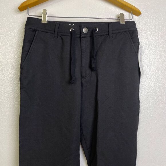 Kinetix Travel Pants 32 Black Mens Slim Straight Outdoors Hiking Commute NWT - Picture 3 of 12